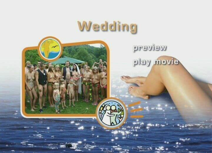 Eine Hochzeit in einem FKK-Kollektiv