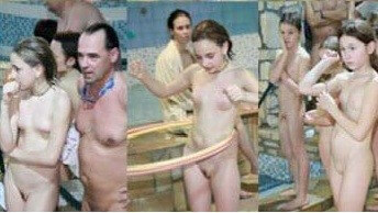 Spiele, Wettbewerbe und Unterhaltung für Nudisten im Pool: Fotobericht