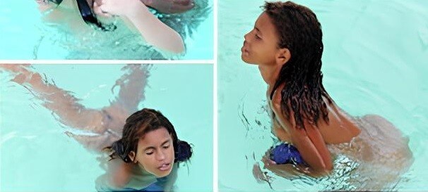 Brasilien FKK-Galerie, Tropisches Pool-Sonnenbad 2