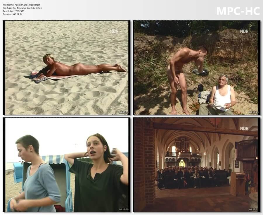 FKK-Film die nackten auf rügen HD