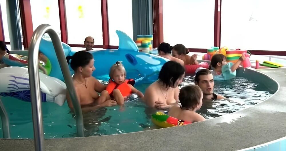 Indoor-Schwimmübungen