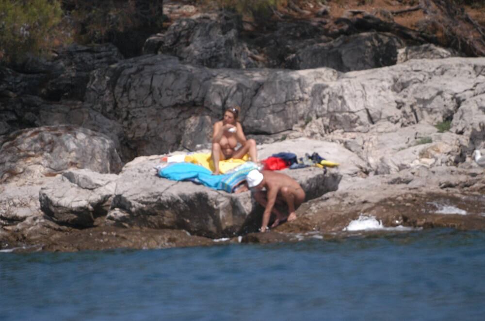 Kroatische Felsenküste Bilder