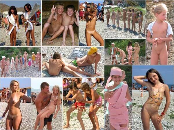 Familien Nudismus Foto # 45