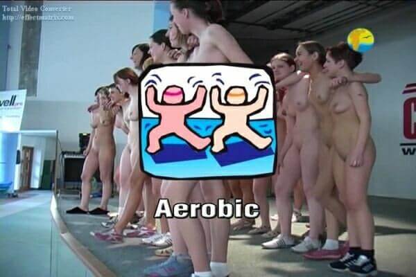 FKK-Freiheit: Aerobic