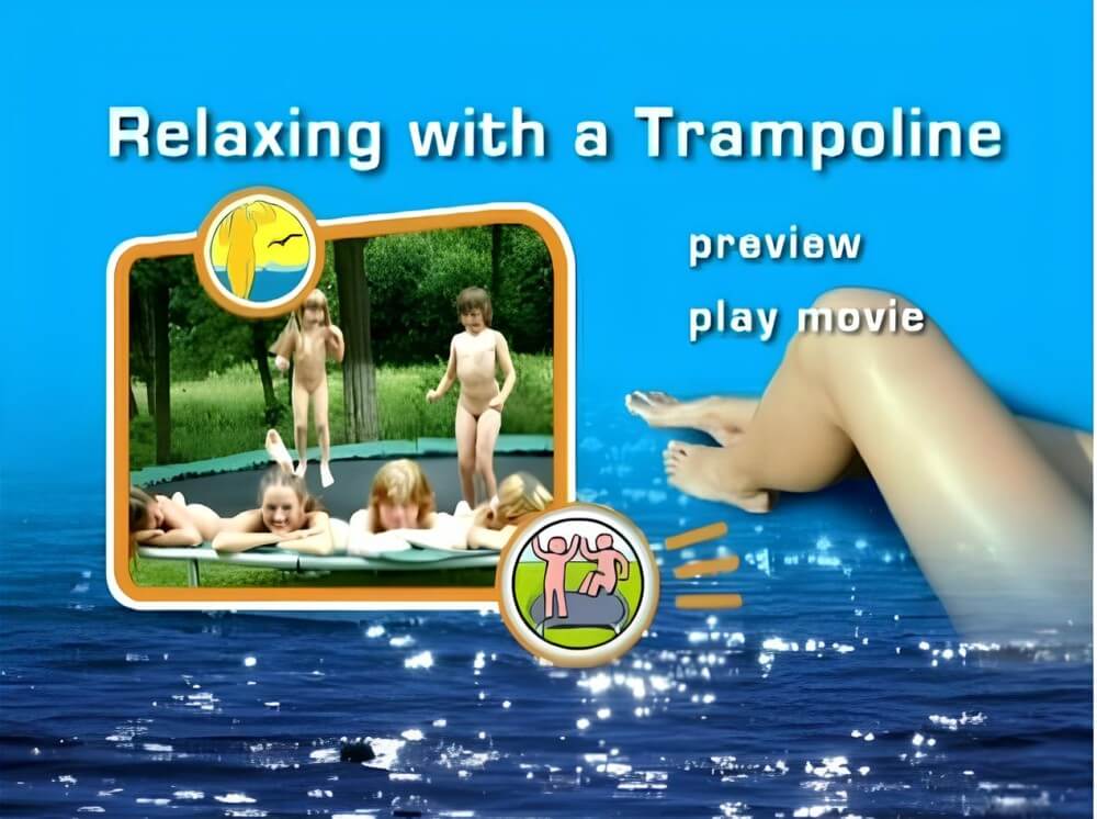 FKK-Freiheit: Entspannen mit einem Trampolin DVD