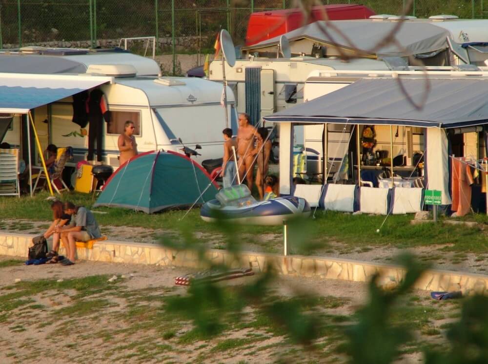 FKK Strandbilder Im Freien